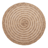 Jogo Americano Mesclado Flowered Marrom - 38 cm - Ela Decora
